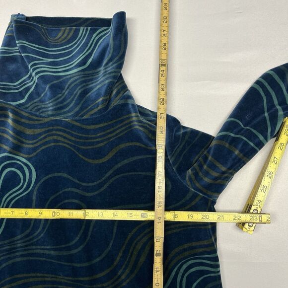 Gudrun Sjoden Velour Cowl Turtleneck Sweater - Picture 7 of 9